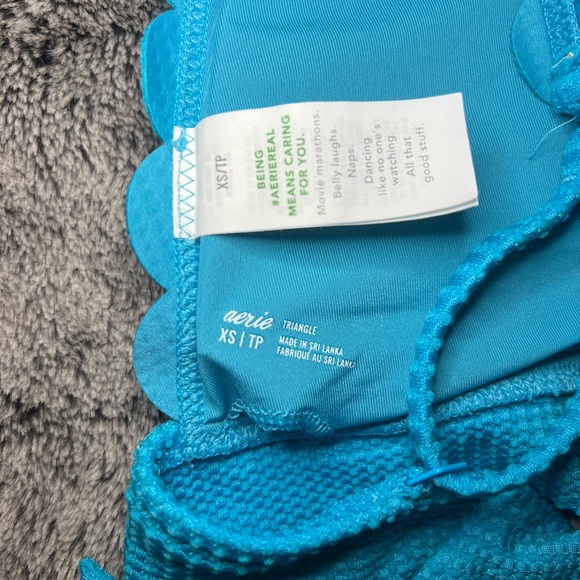 AERIE blue bikini top - Picture 3 of 3
